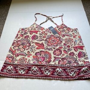 NWT Hollister Junior Size M Boho Tank Top